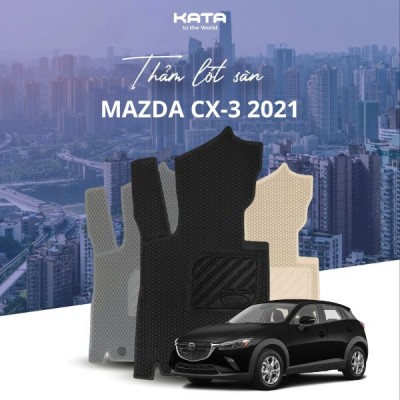 Thảm lót sàn ô tô Mazda CX-3 2021